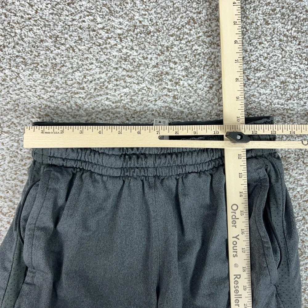 Nike Pants Boys Large Gray Dri-FIT Joggers Cuffed Zip Pocket Athletic‎ Running